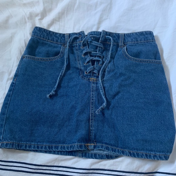 denim skirt - Picture 1 of 3